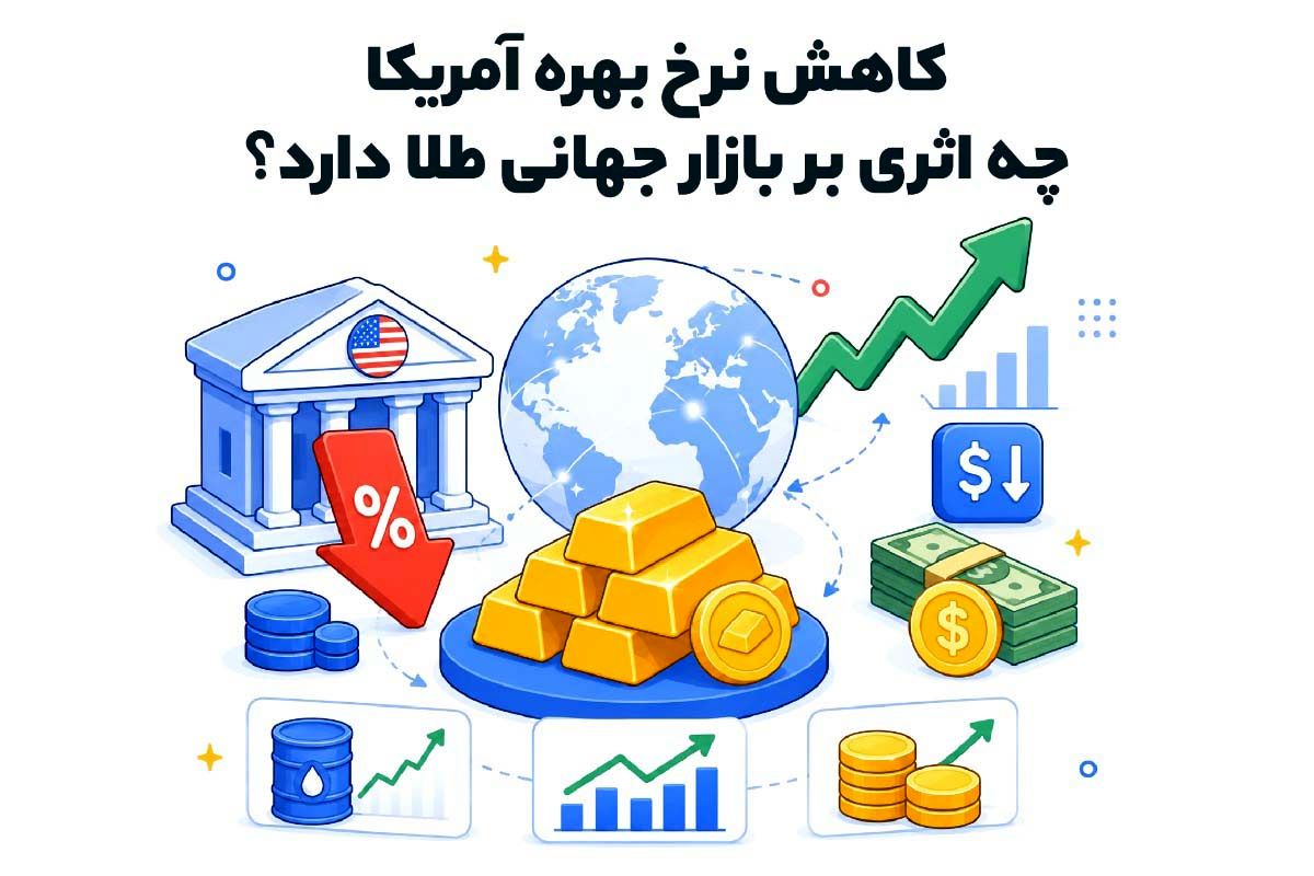 نرخ بهره آمریکا؛ مهم‌ترین متغیر اثرگذار بر طلا، دلار و بازارهای جهانی
