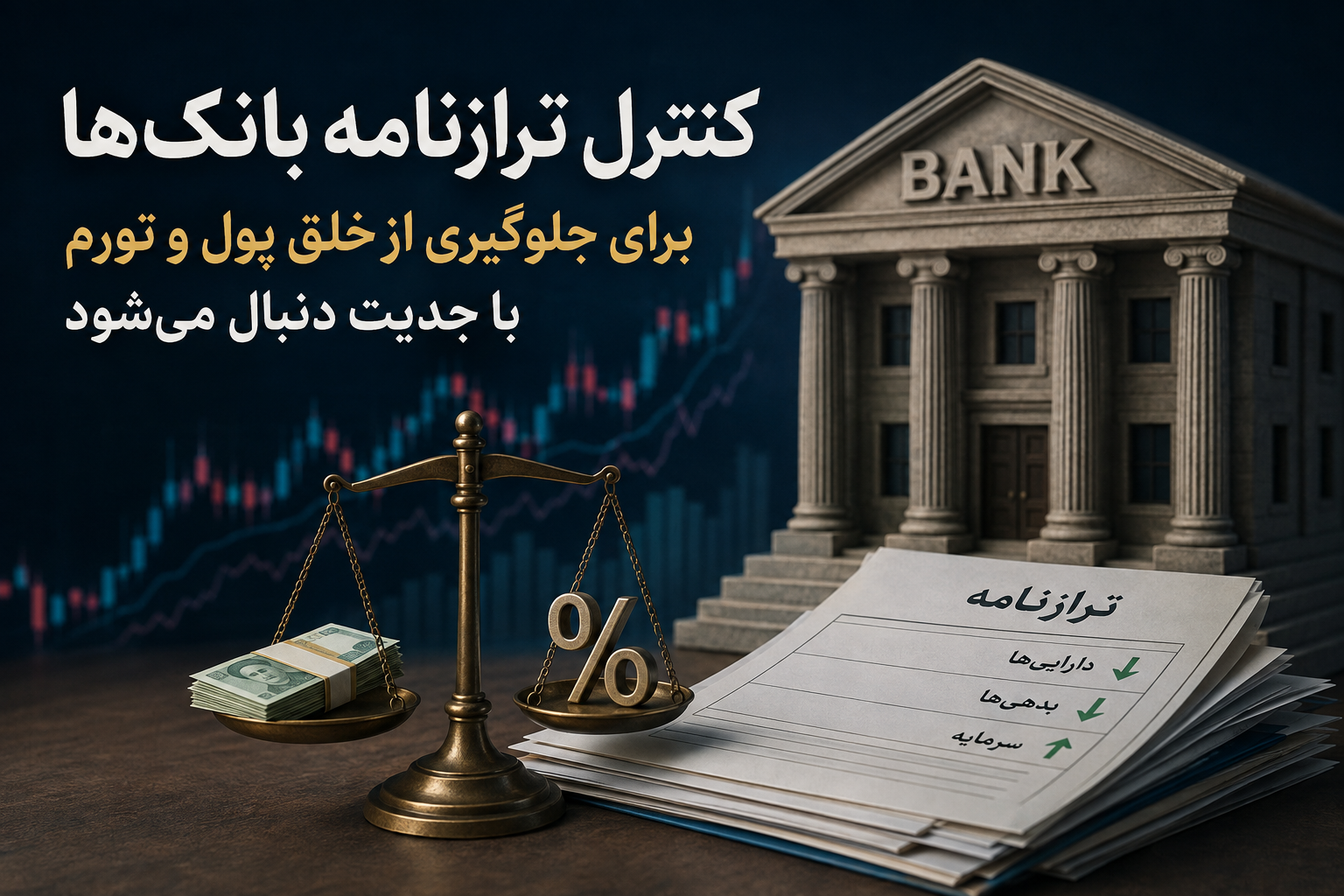 کنترل ترازنامه بانک‌ها؛ شمشیر دولبه برای تورم و اقتصاد
